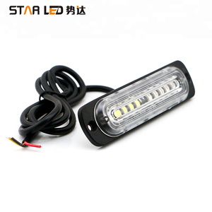 ยานพาหนะ12V สีเหลืองอำพันไฟเตือนฉุกเฉิน Strobe ไฟ LED สำหรับรถบรรทุก