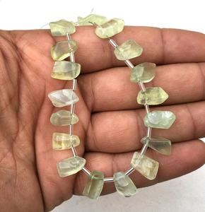 Polished Rough Natural Prehnite Raw Gemstone for Making Jewelry Party Stone Beautiful Necklace <b>Bracelet</b> Wholesale - Product Image 5