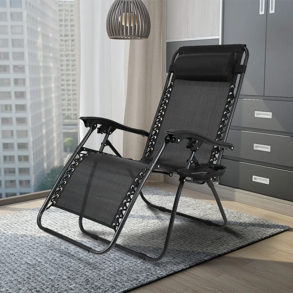 Silla deportiva Infinity oversize Zero Gravity, silla de Camping reclinable ajustable/silla de siesta de oficina
