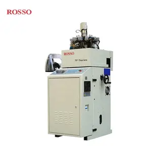 Meias de algodão computadas máquina de malha para uso simples e terry, ROSSO-7F