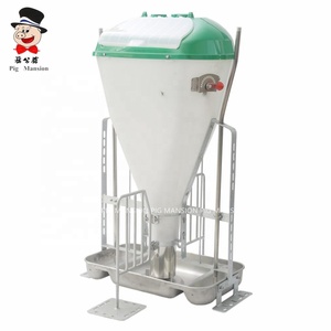 Mangeoire en <span class=keywords><strong>plastique</strong></span> pour animaux de compagnie, sûre, sec et humide, équipement d'alimentation pour cochon - Product Image 2
