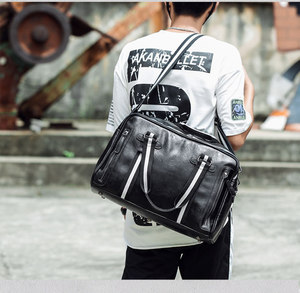 Borsa a Mano in Pelle di Lusso per Uomo, Marca di Prestigio, Colore Nero, Vendita all'Ingrosso - Product Image 6