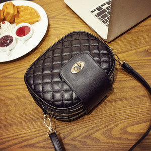 <span class=keywords><strong>Borsa</strong></span> a <span class=keywords><strong>Tracolla</strong></span> da Donna in Pelle PU Ricamata alla Moda Personalizzabile con <span class=keywords><strong>Tre</strong></span> Cerniere - Product Image 5