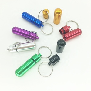 Organizer Pil Kecil Tahan Air untuk Perjalanan, Gantungan Kunci Aluminium 7 Hari, Grosir, dengan Logo Terukir Khusus untuk Promosi - Product Image 6