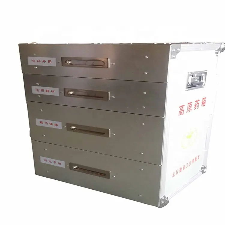 China Manufacturer Aluminum Metal Storage Tool Cabinet For Medical