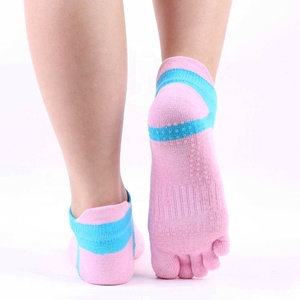 Bán Buôn Tùy Chỉnh Phụ Nữ Chuyên Nghiệp Găng Cotton Pilates Chống Trượt Yoga Socks - Product Image 2