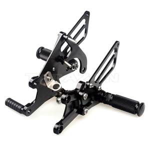Cnc billet CNC <span class=keywords><strong>moto</strong></span> réglable Rearset repose-pieds arrière ensemble pour <span class=keywords><strong>CBR1000RR</strong></span> - Product Image 1