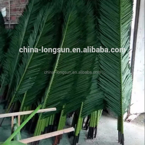 LS17030903 foshan fabrication usine haute imité faux de haute qualité en plein air artificielle palmier dattier laisser - Product Image 1