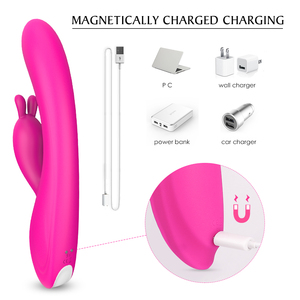 USB-Aufladbarer Wasserdichter Sex-Toy G-Punkt Klitoris <span class=keywords><strong>Rabbit</strong></span> <span class=keywords><strong>Vibrator</strong></span> Frauen-<span class=keywords><strong>Vibrator</strong></span> - Product Image 6