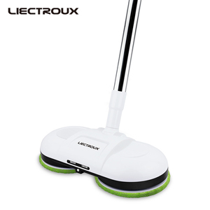 LIECTROUX F528A Vadrouille et farteuse électriques sans fil à double spin avec fonctions de pulvérisation d'eau et de cire, Robo - Product Image 2