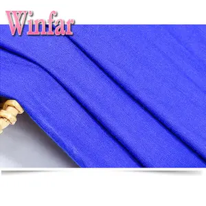 공장 plain dye viscose 스판덱스 jersey knit 반응성 염색 rayon spandex t-shirt fabric