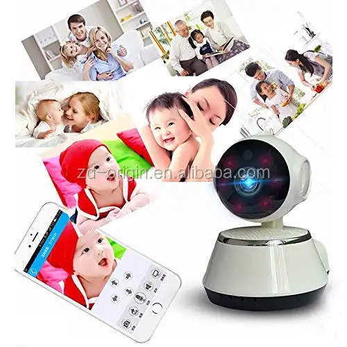 V380 HD 720P Wifi Camera Wireless P2P Security Surveillance Camera Night Vision IR Robot Baby Monitor Support 64G