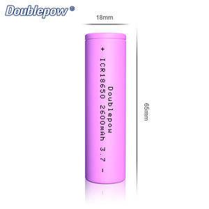 China 3,7 V Li-ion Battery 2600 mAh 18650 lithium battery - Product Image 2