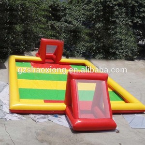 Campo de fútbol inflable del jabón del fútbol del nuevo juego interior del deporte de la venta caliente para el alquiler - Product Image 6