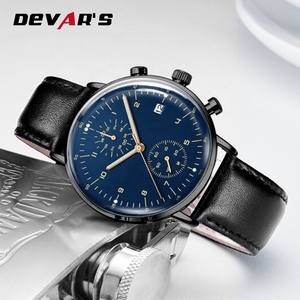 <span class=keywords><strong>Montre</strong></span> de sport pour hommes ou garçons, bracelet <span class=keywords><strong>en</strong></span> acier inoxydable et <span class=keywords><strong>en</strong></span> cuir, étanche 3atm, haute qualité - Product Image 5