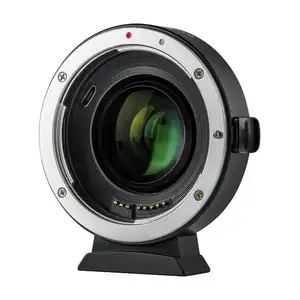 Viltrox EF-EOS M2 AF 自动对焦 EXIF 0.71X 减少速度助推器镜头适配器 Turbo 为佳能 EF 镜头 EOS M5 M6 M50 相机