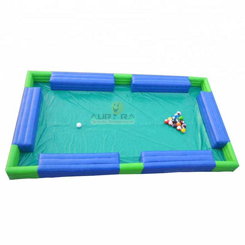 Inflatable snooker football field inflatable billiard ball for foot snooker game PVC good quality snooker table ball