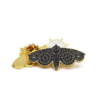 Épingle à revers en émail papillon, fabrication japonaise, vente en gros