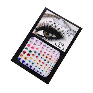 Mode <span class=keywords><strong>diamant</strong></span> paillettes styles femmes mode bijou maquillage pour les yeux en cristal autocollant de <span class=keywords><strong>tatouage</strong></span> - Product Image 4