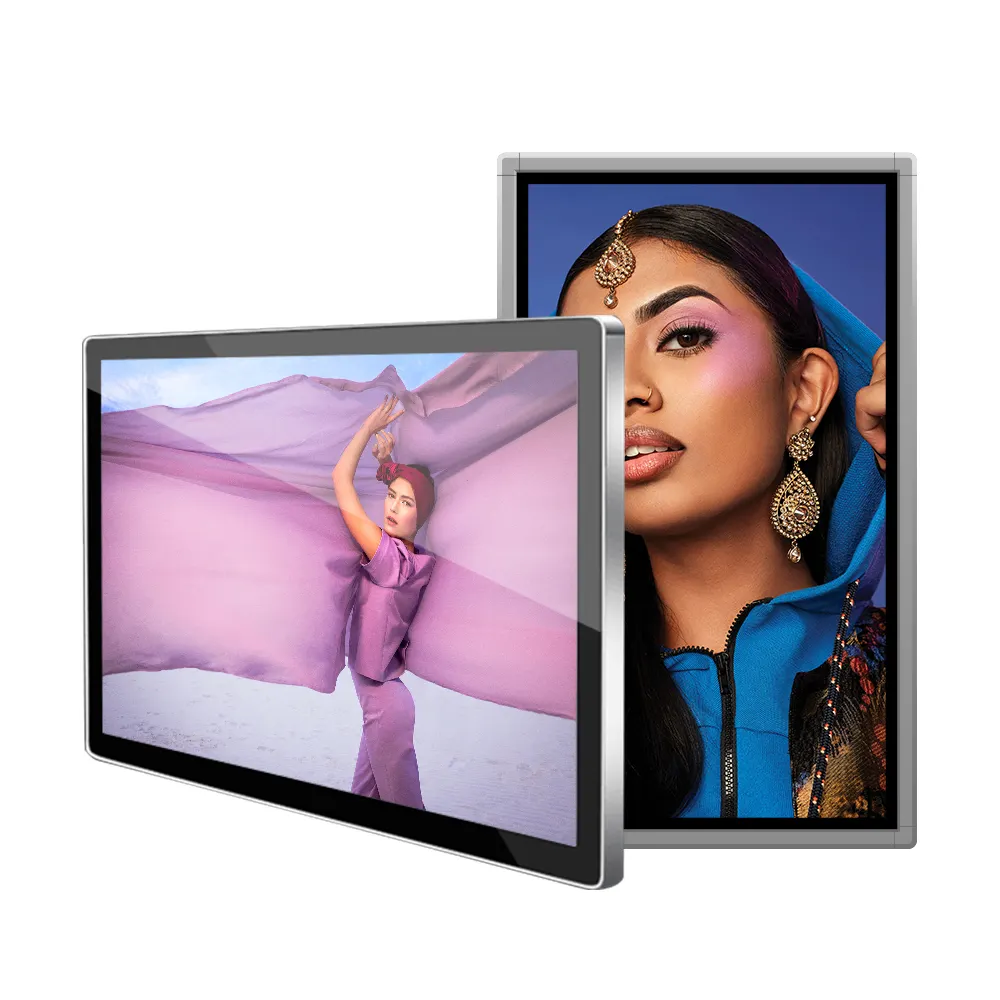 15 inch open frame waterproof hd lcd ad tv for retail store wall mounted digital signage lcd advertising player TV with usb/wif