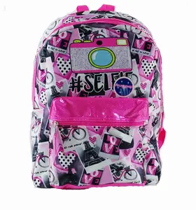 Top 5 selling children girls stylish school bags kid bookbags LED light student backpack