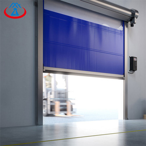 Puerta <span class=keywords><strong>de</strong></span> <span class=keywords><strong>persiana</strong></span> enrollable <span class=keywords><strong>de</strong></span> alta velocidad <span class=keywords><strong>de</strong></span> PVC, fabricante, puerta <span class=keywords><strong>de</strong></span> balanceo rápido a la venta - Product Image 4