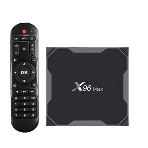 Mạnh Mẽ Android Tv Box X96 MAX 4GB RAM 64GB ROM Amlogic S905X2 Quad Core Android 8.1 HD 4K Google Voice Search Set Top Box