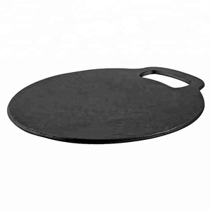 Gas Piano Cottura Roti Pizza Pan Cast di Ferro Piatto di Cottura In <span class=keywords><strong>Pietra</strong></span> - Product Image 3