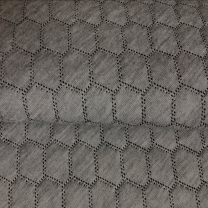 De haute Qualité Textile de Maison 70% POLY 30% BRUYÈRE <span class=keywords><strong>GRIS</strong></span> VISCOSE tricot toile à matelas Tissu - Product Image 3