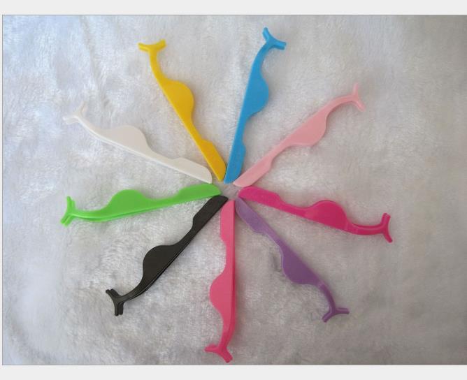 He13017a новый цветной пластиковый пинцет Многофункциональный Пинцет для ресниц