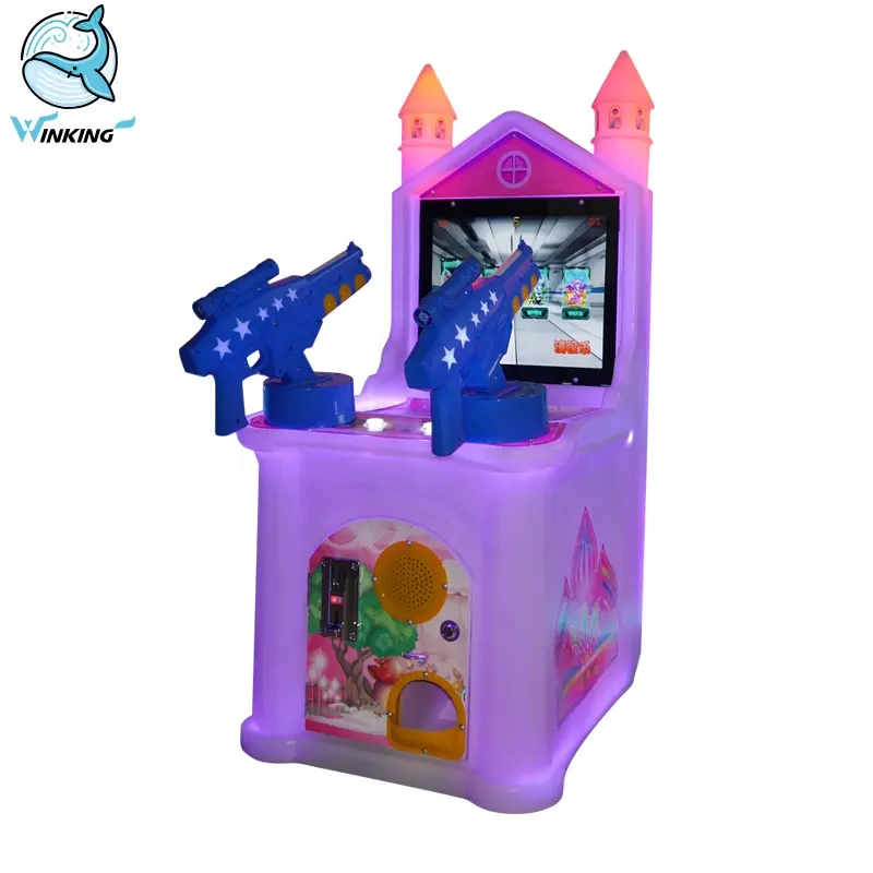 Castle series kid's simulator shooting game machine coin operated game machine for amusement park amusement arcade