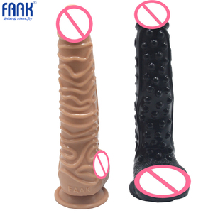 FAAK26.5cm Drop Verzending Gebogen <span class=keywords><strong>Dildo</strong></span> Vrouwen Sex Erotische Toys Sex Adult <span class=keywords><strong>Dildo</strong></span> <span class=keywords><strong>Silicone</strong></span> Rubber Penis Juguetes Sexuales <span class=keywords><strong>Dildo</strong></span> Oem - Product Image 4