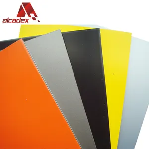 Outdoor Schild PVDF Dekoration Acp Blatt Wand Sandwich Panel