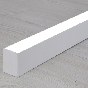 Hecho en China Popular Comercial tubo de aluminio empotrado Luz lineal de Led Oficina Rectangular lámpara de techo - Product Image 5