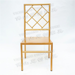 Diamant événements en aluminium or <span class=keywords><strong>bambou</strong></span> chaises pour mariage - Product Image 1