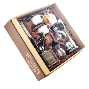 Diy Koffie Sets 300 Ml Koffie Sifon Handkoffiemolen Cups Lepel Bean Opslag Beste Cadeaus Voor Familie