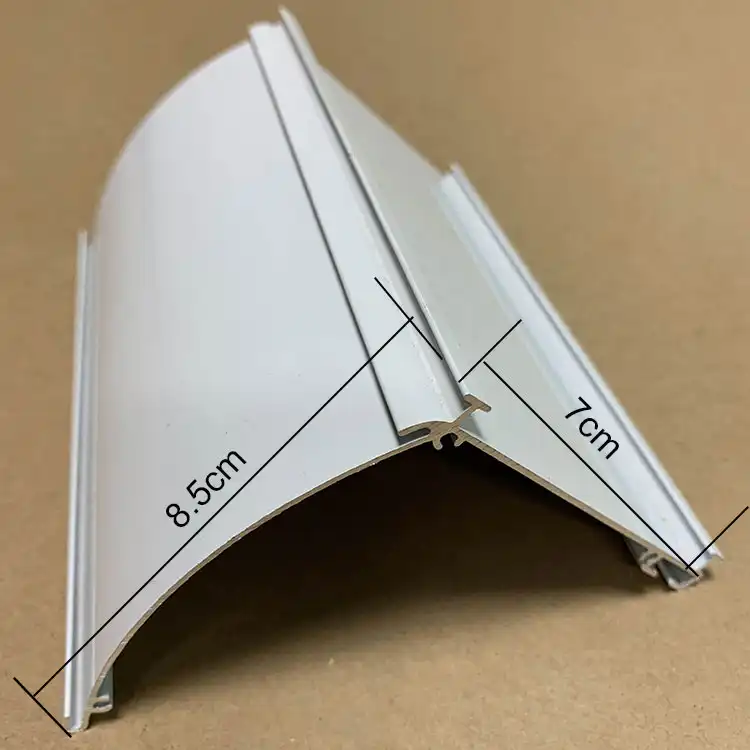 De alta calidad a prueba de polvo de tela insertar persianas cubierta superior perfil de aluminio cassette roller blind