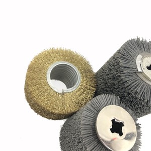 <span class=keywords><strong>Brosse</strong></span> à rouleaux en acier ondulé Anqin <span class=keywords><strong>de</strong></span> Chine Anhui, grandes brosses à rouleaux industrielles en fil <span class=keywords><strong>de</strong></span> <span class=keywords><strong>laiton</strong></span> et en acier - Product Image 4