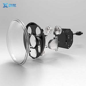 Alrededor de 5,75 "estilo de coche 40 W Hi/<span class=keywords><strong>Lo</strong></span> haz LED de la motocicleta conducir faro Kit para Harley Davidson - Product Image 2