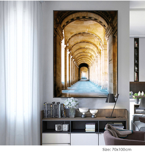 Arte per progetti di ospitalità decorazione della parete per Hotel resort interni commerciali soggiorno minimalista grande pittura decorativa - Product Image 5