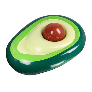 Wholesale Giant Inflatable PVC <strong>Avocado</strong> <strong>Pool</strong> <strong>Float</strong> with Ball - Product Image 2