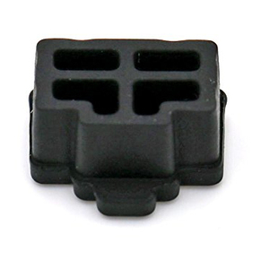 Bouchon de protection en caoutchouc, interface ethernet, pour téléphone portable, protection en caoutchouc <span class=keywords><strong>RJ45</strong></span>, couvercle anti-poussière, 5 pièces - Product Image 2