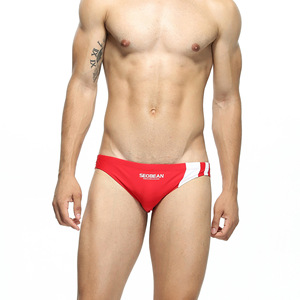 Calzoncillos de baño de cintura baja para <span class=keywords><strong>hombre</strong></span> personalizados calzoncillos de algodón elastano para <span class=keywords><strong>hombre</strong></span> traje de baño de entrenamiento al por mayor - Product Image 5