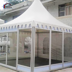 Haute qualité <span class=keywords><strong>petite</strong></span> populaire <span class=keywords><strong>tipi</strong></span> avec mur de verre transparent pvc toit pagode <span class=keywords><strong>tente</strong></span> de fête - Product Image 4