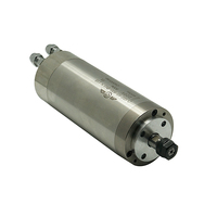 Refroidi par eau cnc routeur broche moteur 800W 65x158mm pour le fraisage des métaux gravure machine 3020 3040