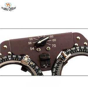 Pure Titanium Optical Trial Frame Ocular ajustável Pupil Distância Oftálmica Test Trial Óculos Optometry Equipment - Product Image 4