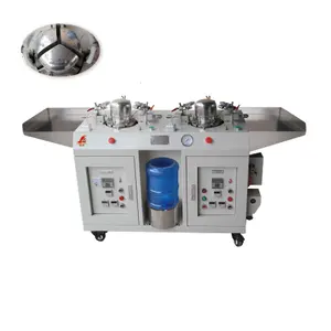 High Quality Auto Baseball Cap Ironing Machine with Double Aluminum Ironing Molds