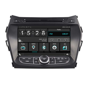 <span class=keywords><strong>WITSON</strong></span> para HYUNDAI SANTA FE 2013 de CONTROL de volante frente DVR pantalla capacitiva de la cámara - Product Image 1