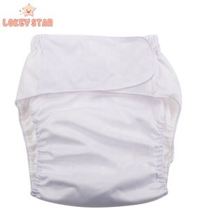 Lokeystar Nero Bastone Vita Regolabile Adulto Pannolino Copre Impermeabile per le Donne Degli Uomini Riutilizzabile Pannolino Adulto Pannolini Per Adulti Mutandine - Product Image 2