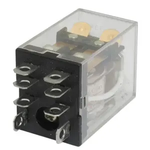 Nhà Cung Cấp Trung Quốc JQX-13F LY2 AC 24V Cuộn Dây 8-Pin DPDT Red LED Relay Điện Từ